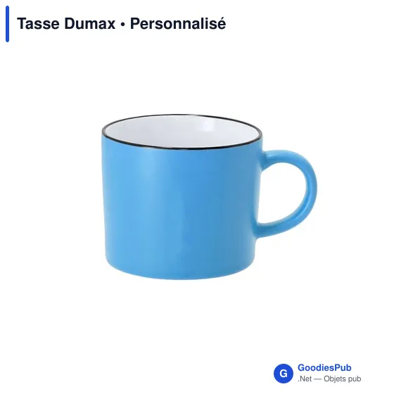 Tasse personnalisable en céramique Dumax avec logo - Image 9