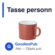 Tasse personnalisable en céramique Dumax avec logo - Miniature 10