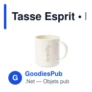 Tasse Esprit - Miniature 1