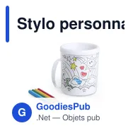 Stylo personnalisable avec logo pour communication B2B - Miniature 1