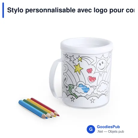 Stylo personnalisable avec logo pour communication B2B