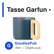 Tasse Garfun - Miniature 1