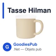 Tasse Hilman - Miniature 7