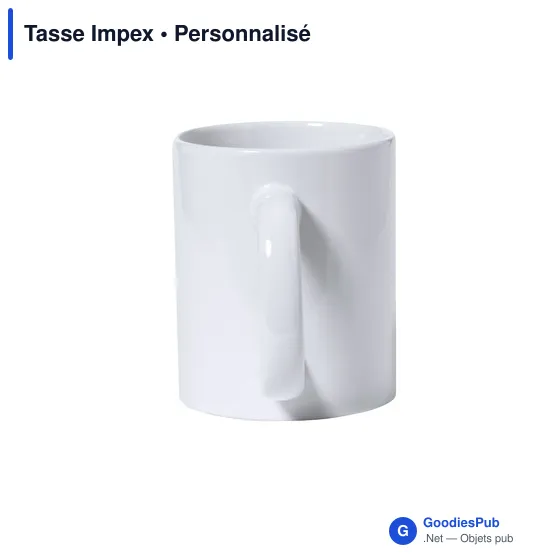 Tasse en céramique personnalisable pour logo - Tasse Impex - Image 3