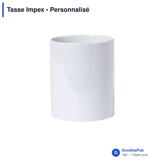 Tasse en céramique personnalisable pour logo - Tasse Impex - Image 4