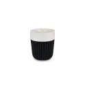 Variante Noir - Tasse personnalisable 280 ml en céramique et silicone avec logo - InSideOut Fjord