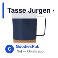 Tasse Jurgen - Miniature 1