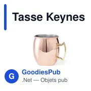 Tasse Keynes - Miniature 1
