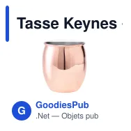 Tasse Keynes - Miniature 4