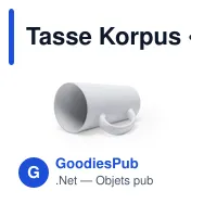 Tasse Korpus - Miniature 3