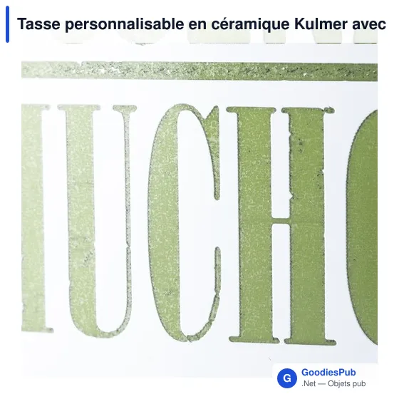 Tasse personnalisable en céramique Kulmer avec logo - Image 7