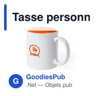 Tasse personnalisable en céramique Kulmer avec logo - Miniature 9