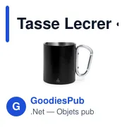 Tasse Lecrer - Miniature 1