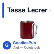 Tasse Lecrer - Miniature 2