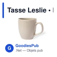 Tasse Leslie - Miniature 2
