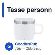 Tasse personnalisable Milayka en acier inoxydable recyclé avec logo - Miniature 11