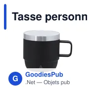 Tasse personnalisable Milayka en acier inoxydable recyclé avec logo - Miniature 6