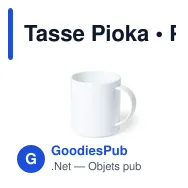 Tasse Pioka - Miniature 1