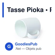 Tasse Pioka - Miniature 3