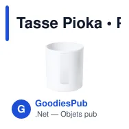 Tasse Pioka - Miniature 6