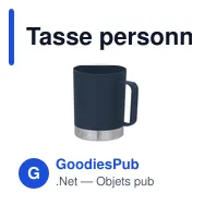 Tasse personnalisable en PP recyclé avec logo - Tasse Rosby - Miniature 3