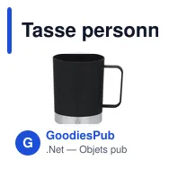 Tasse personnalisable en PP recyclé avec logo - Tasse Rosby - Miniature 4