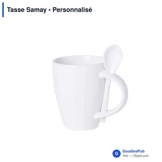 Mug personnalisable avec logo pour entreprise - Samay - Image 1