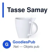 Mug personnalisable avec logo pour entreprise - Samay - Miniature 2