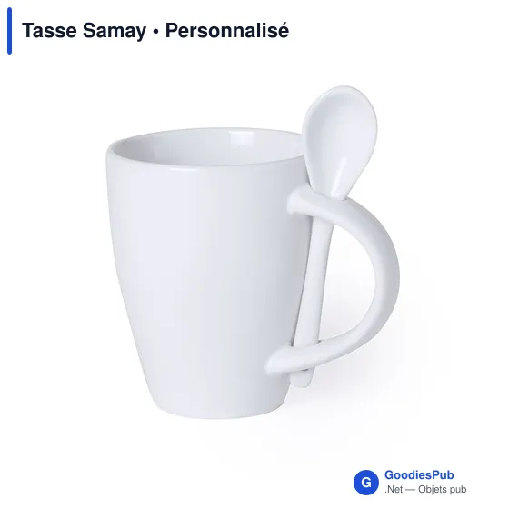 Mug personnalisable avec logo pour entreprise - Samay - Image 2