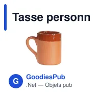 Tasse personnalisable Sintax avec logo - 330 ml en argile - Miniature 5