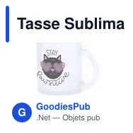 Tasse Sublimation Amira - Miniature 3
