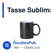 Tasse Sublimation Bardot - Miniature 1