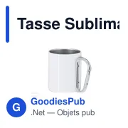 Tasse Sublimation Beesbur - Miniature 1