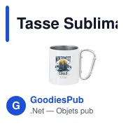 Tasse Sublimation Beesbur - Miniature 5