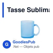 Tasse Sublimation Cervan - Miniature 2