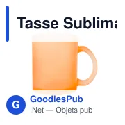 Tasse Sublimation Cervan - Miniature 4