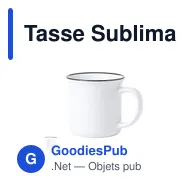 Tasse Sublimation Gover - Miniature 2