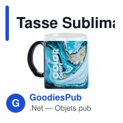 Tasse Sublimation Harnet - Miniature 3