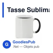 Tasse Sublimation Harnet - Miniature 5