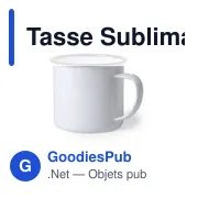 Tasse Sublimation Kantol - Miniature 2