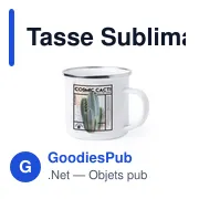 Tasse Sublimation Neyms - Miniature 3
