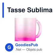 Tasse Sublimation Osaka - Miniature 5