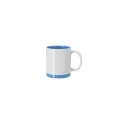 Variante bleu - Tasse en céramique personnalisable Rayar avec logo
