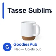 Tasse Sublimation Roset - Miniature 1