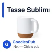 Tasse Sublimation Roset - Miniature 2