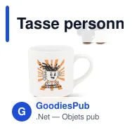 Tasse personnalisable en grès cérame 300 ml avec logo - Tallin - Miniature 1
