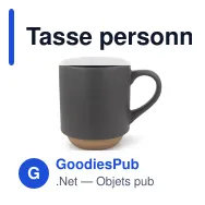Tasse personnalisable en grès cérame 300 ml avec logo - Tallin - Miniature 2