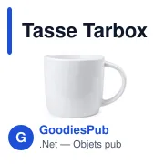 Tasse Tarbox - Miniature 2