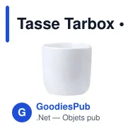 Tasse Tarbox - Miniature 4