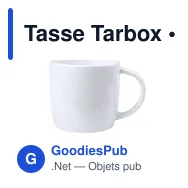 Tasse Tarbox - Miniature 5